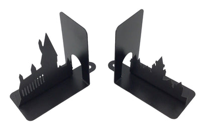Wizard Castle Metal Bookends - Give to an avid Harry Potter, Lord of the Rings, or Narnia reader, and add a whimsical touch to their library.
