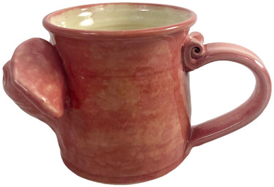 Ceramic Pink Pig Mug