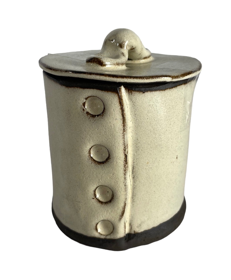 Small Pottery Canister