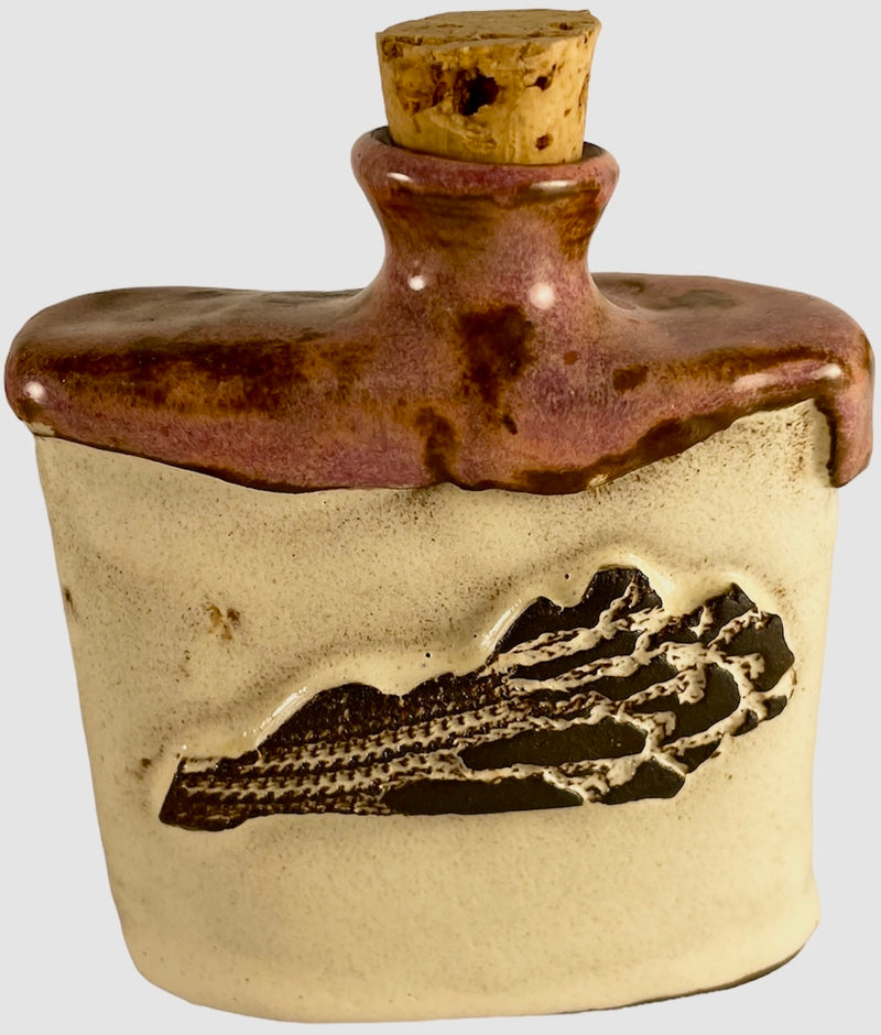 Ceramic Kentucky Flask