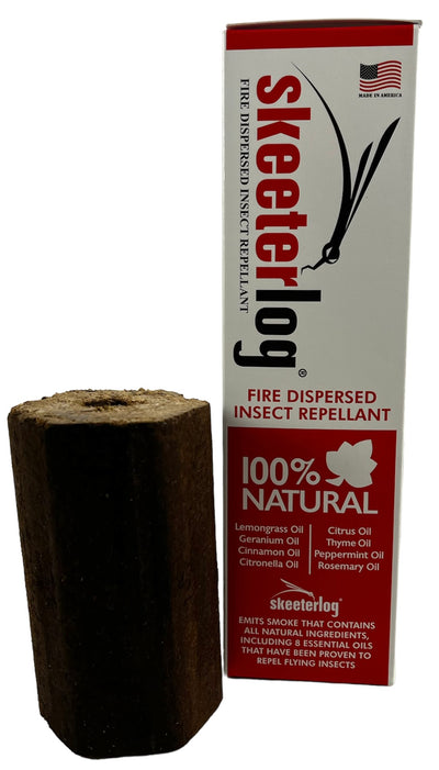Skeeter Log - 100% natural insect repellent