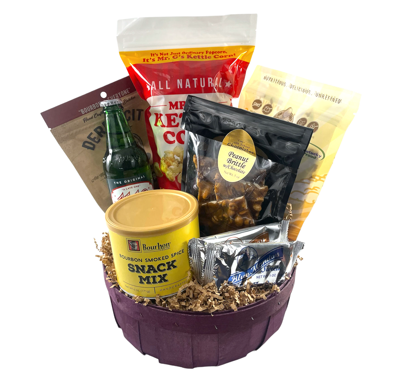 Kentucky Snack Break Basket/Box - Satisfy both your sweet and salty tooth with Kentucky&
