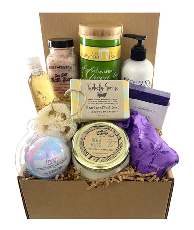Kentucky Spa Basket/Box - Give the gift of self-care with the ultimate Kentucky spa experience!