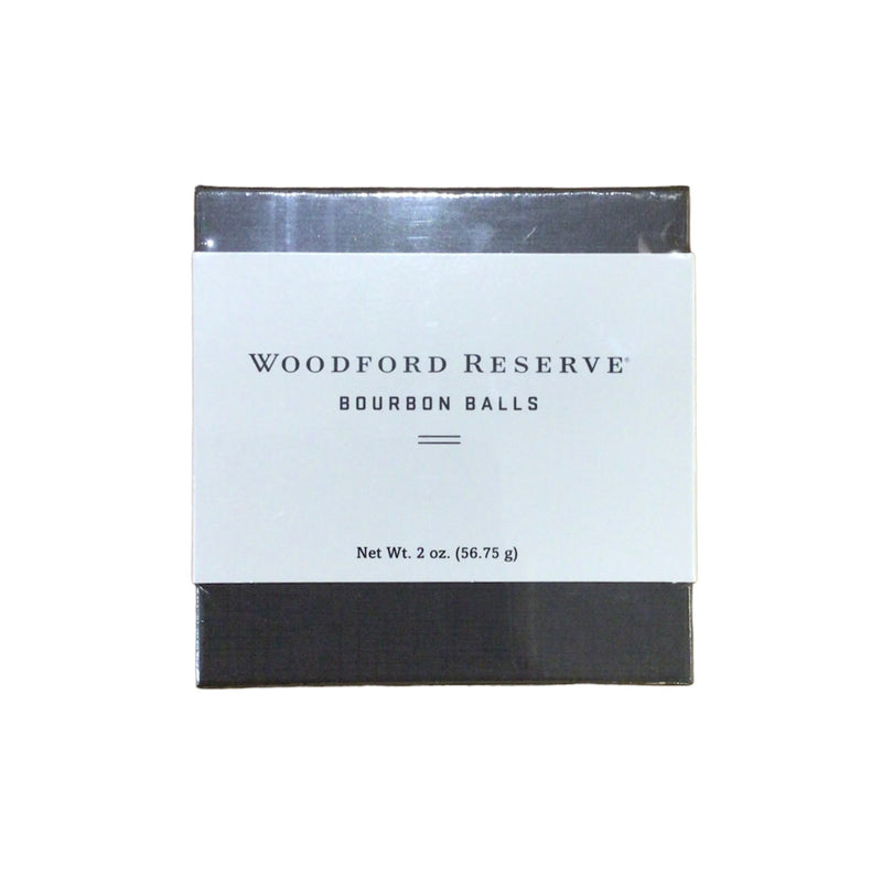 Woodford Reserve Bourbon Balls 2 oz. - Infused with the liquid gold distilled in Woodford Reserve, we have yet to meet a customer that doesn&