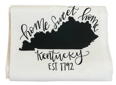 "Home Sweet Home" Kentucky Tea Towel