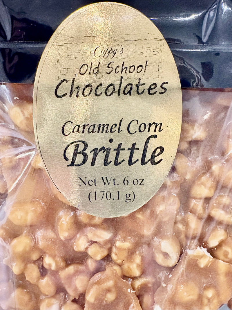 Caramel Popcorn Brittle