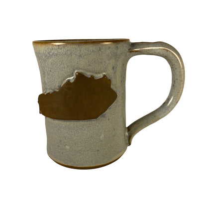 Ceramic stamped Kentucky Mug (tall) - Enjoy a warm latte or cup of soup in our multi-purpose mugs!