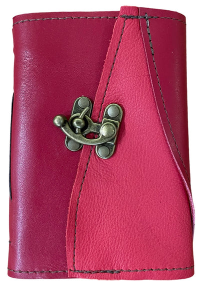 Leather Latch Journal with Antique Bronze Latch