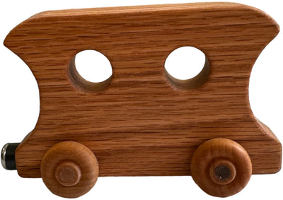 Wooden Animal Train Set - Thomas the Train can't compete with this!