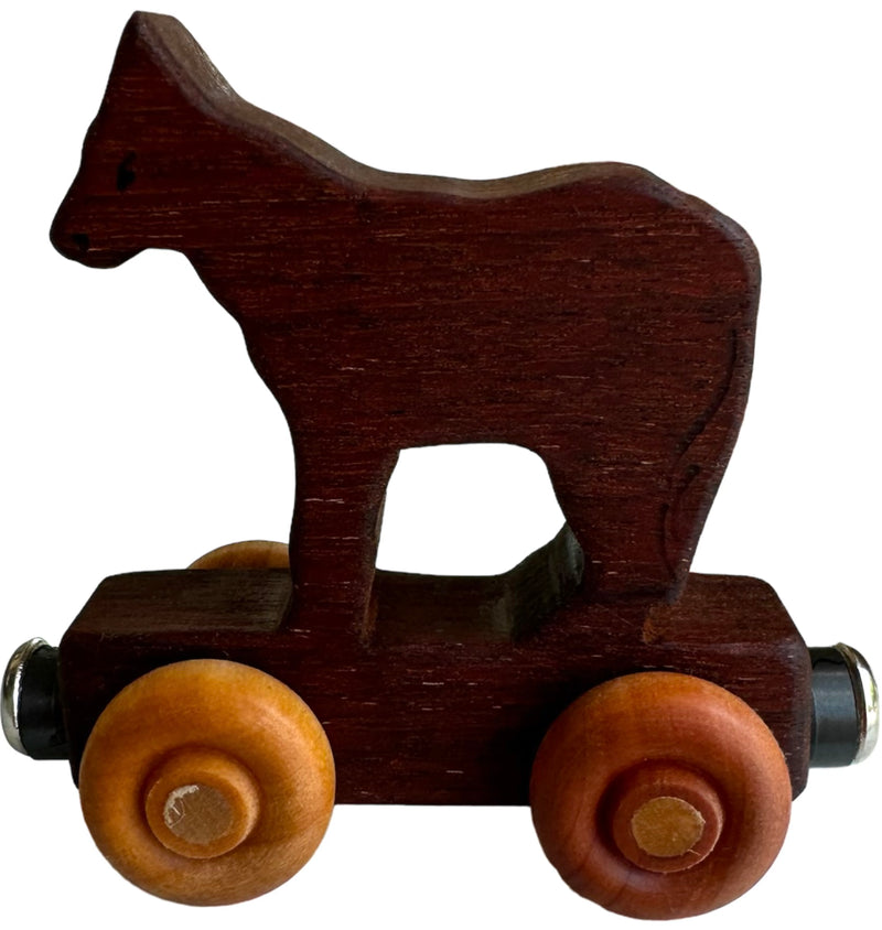 Wooden Animal Train Set - Thomas the Train can&