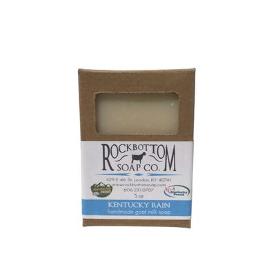 Rock Bottom goat milk bar soap -  Combining the nourishing power of goat milk with the Southern charm of the Bluegrass State