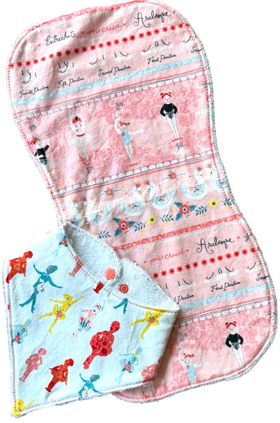 Bib and Burp Cloth Set - For the most stylish little one in the nursery!
