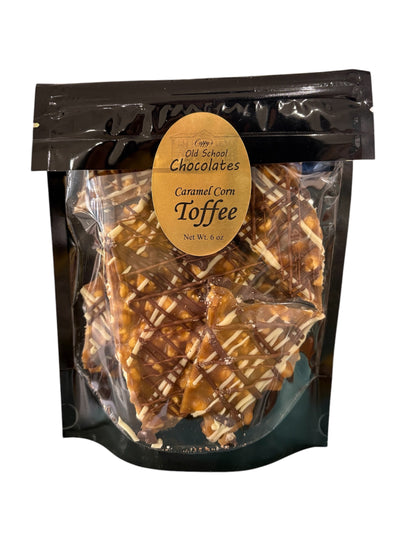 Caramel Popcorn Toffee - A tasty treat that will have you coming back for more!