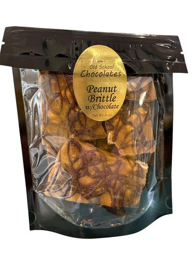 Peanut Brittle with Chocolate