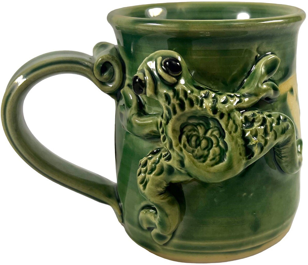 Ceramic Frog Mug - Kentucky handcrafted and it will last until you