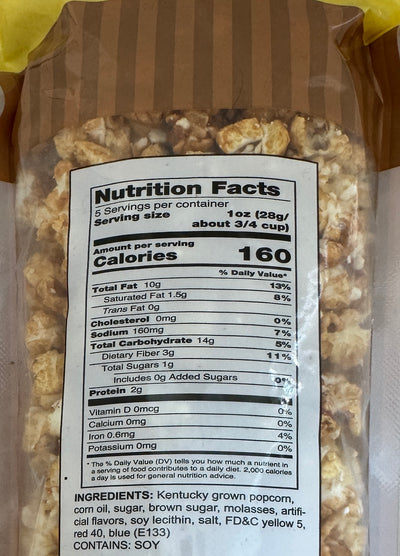 Mr. G's salted caramel Kettle Corn -  Kentucky's own Mr. G knows the art of kettle corn like nobody else.