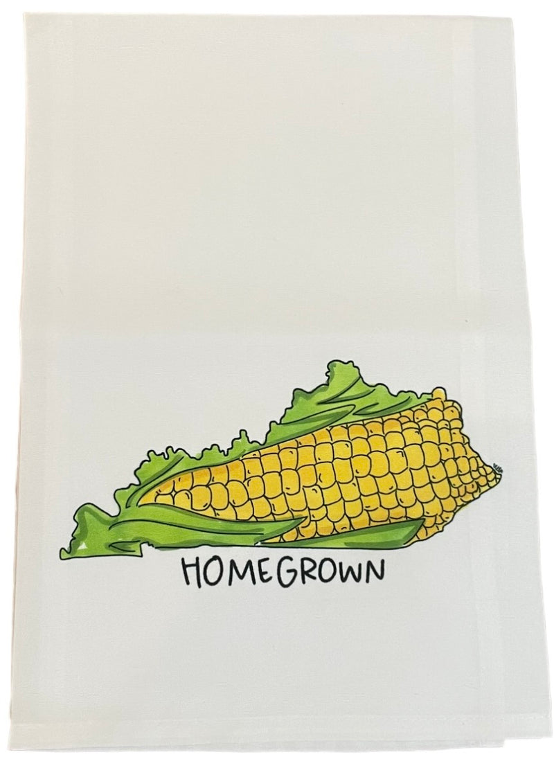 Kentucky themed tea towel