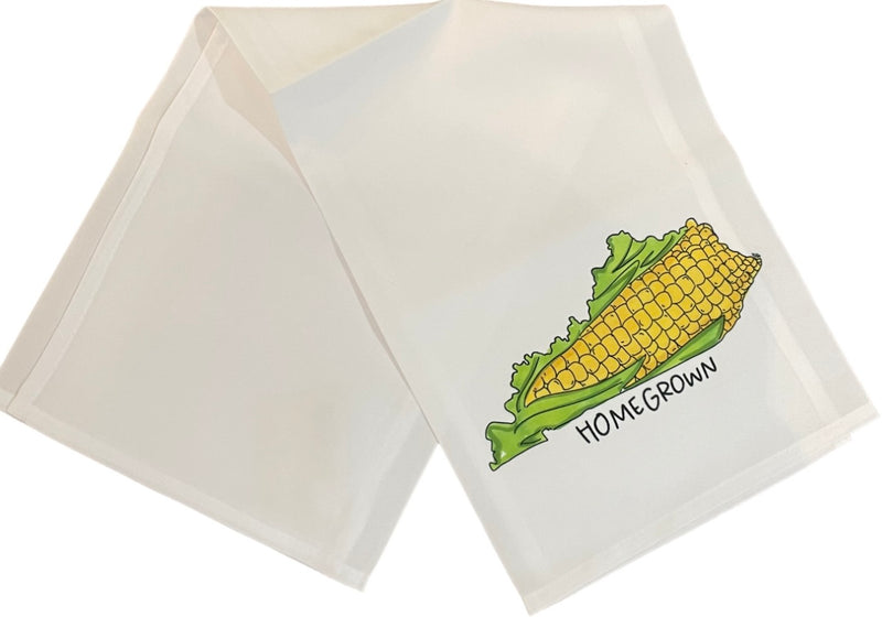 Homegrown Kentucky Corn Tea Towel