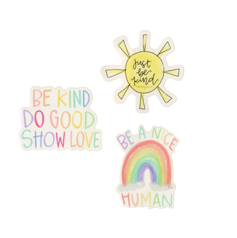 Vinyl Sticker for Kindness - Positivity sure is contagious, and so is a sticker addiction, especially when they are Kentucky-designed!
