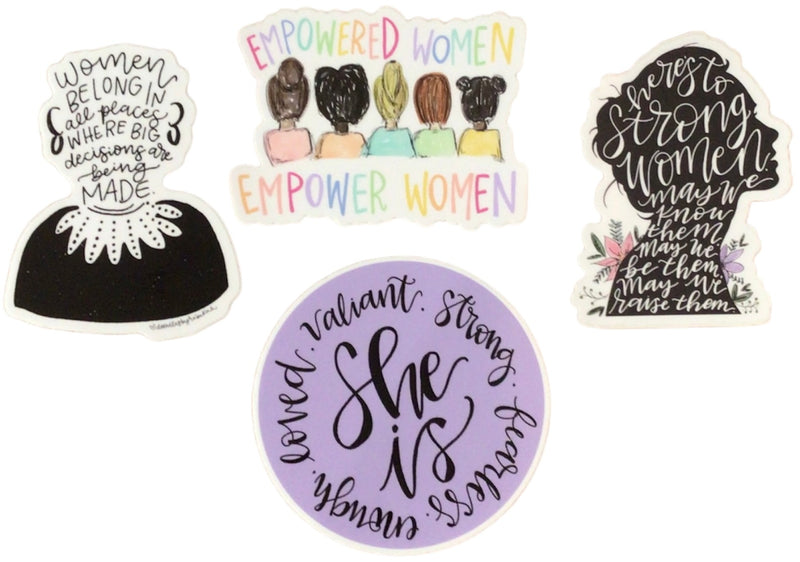 Vinyl Sticker for Her - Designed by a female Kentuckian, our stickers will embody the eclectic personality of a woman in your life.