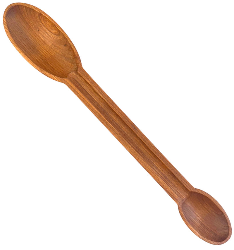 French tasting spoon- Stir with one end, taste with the other