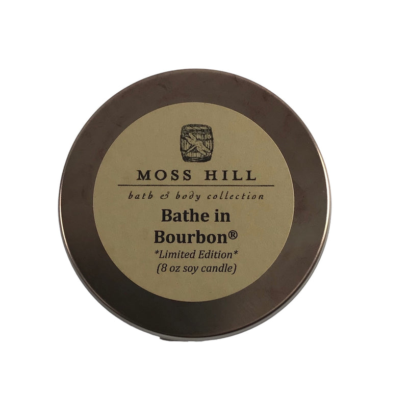 Moss Hill Soy Candles- Whether you want to "Bathe in Bourbon, dream of a "Kentucky Lily" cocktail at Churchill Downs, or just think about your favorite "Kentucky Girl," you can&