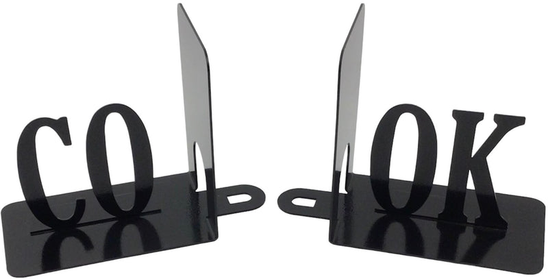 Cook Metal Bookends - These Kentucky crafted bookends will hold together Granny&