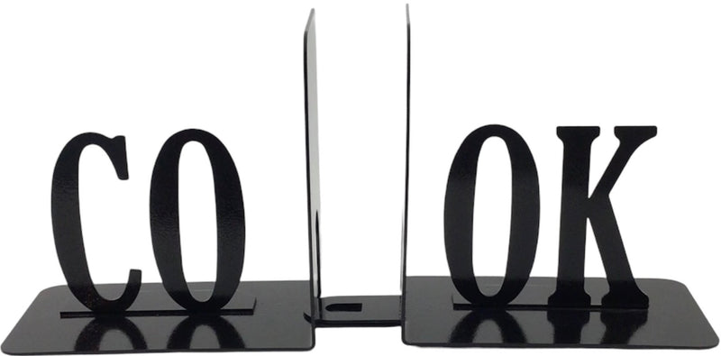 Cook Metal Bookends - These Kentucky crafted bookends will hold together Granny&
