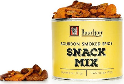 Bourbon Smoked Nuts and Snack Mix - Your party guests will go nuts for this delicious sharing snack!