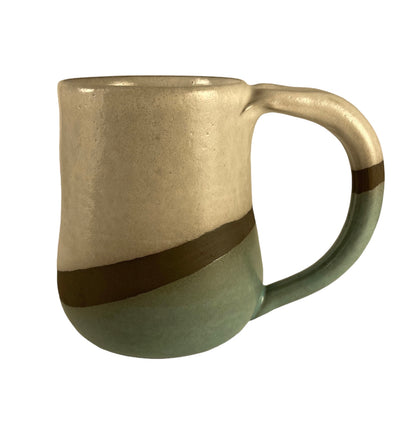 Small Multi-Glazed Ceramic Mug