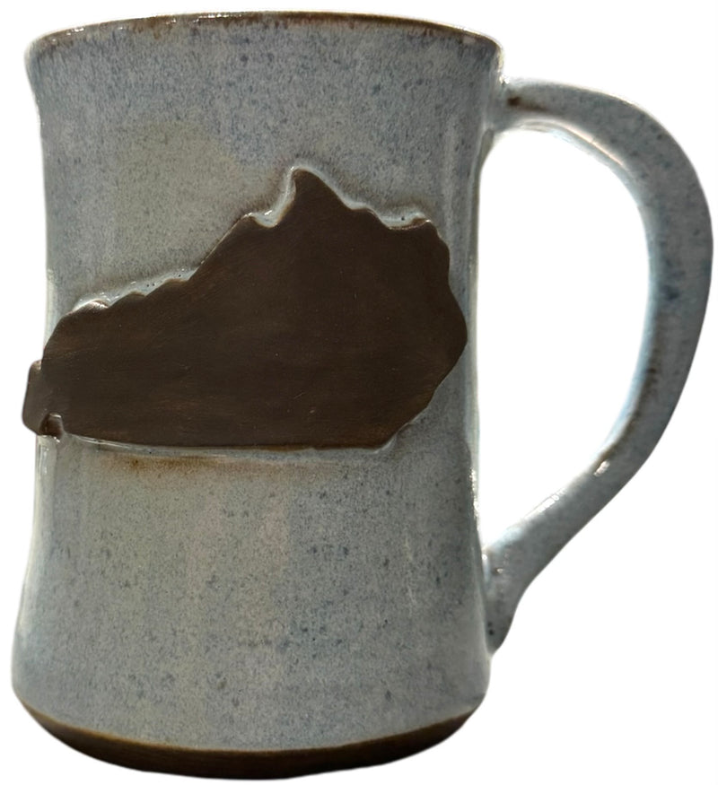 Ceramic stamped Kentucky Mug (tall) - Enjoy a warm latte, cold beer, or cup of soup in our multi-purpose mugs!