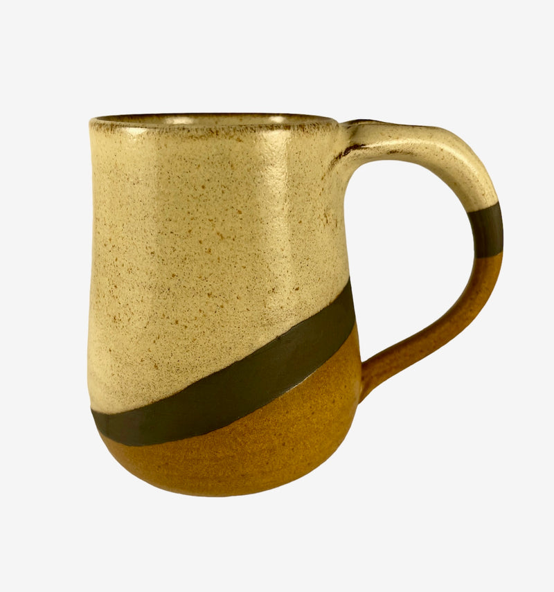 Multi-Glazed Ceramic Mug (tall)