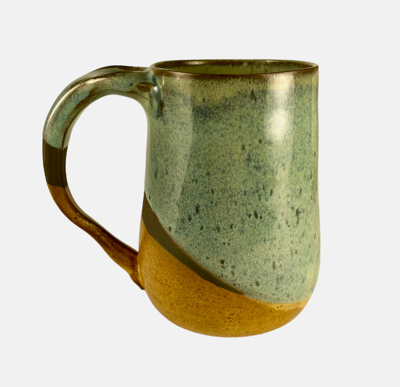Multi-Glazed Ceramic Mug (tall)