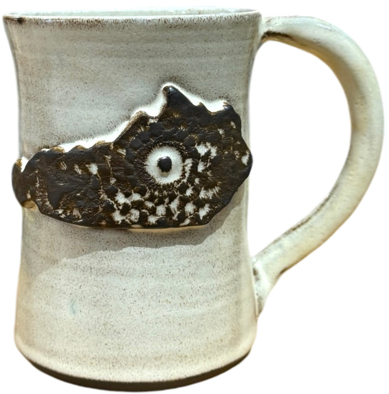 Ceramic stamped Kentucky Mug (tall) - Enjoy a warm latte, cold beer, or cup of soup in our multi-purpose mugs!