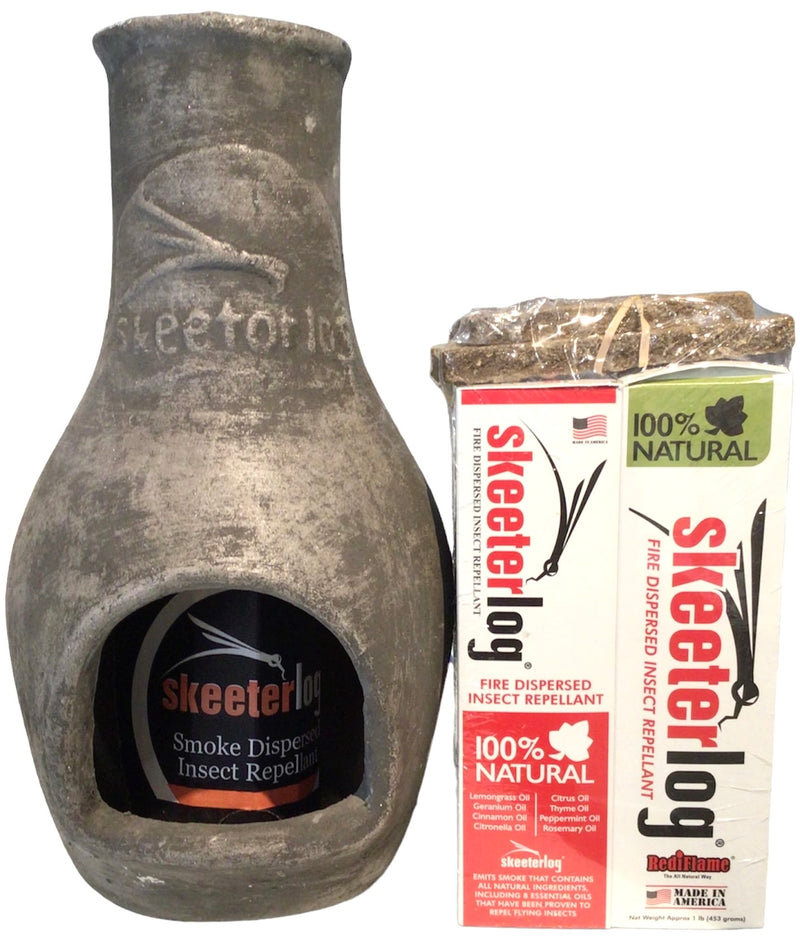 Chiminea Kit - enjoy a mosquito-free summer night by the fire!