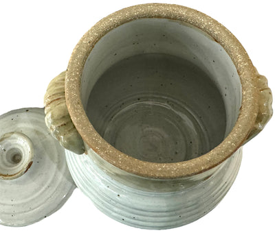 Ceramic Canister Set - This trio is handcrafted from stoneware in Western Kentucky.