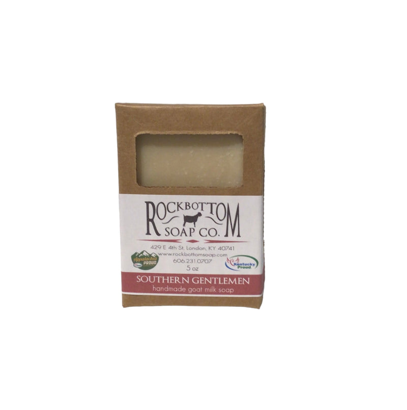 Rock Bottom Southern Gentleman Bar Soap - Elevate his grooming routine with this Kentucky-crafted soap!