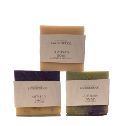 Woodstock's Artisan Lavender Soap - A nod to agriculture, family, and self-care all in a bar of soap!