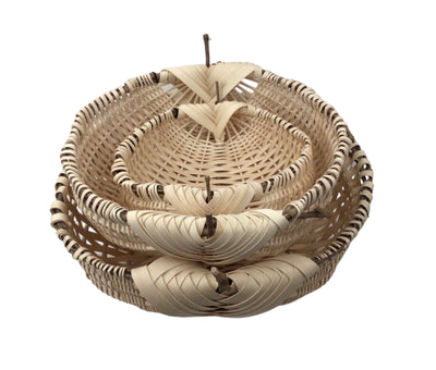 Natural Free Form Basket (XL) - storage for your warmest blanket or a charming centerpiece to hold your favorite fruit from the farmer's market!