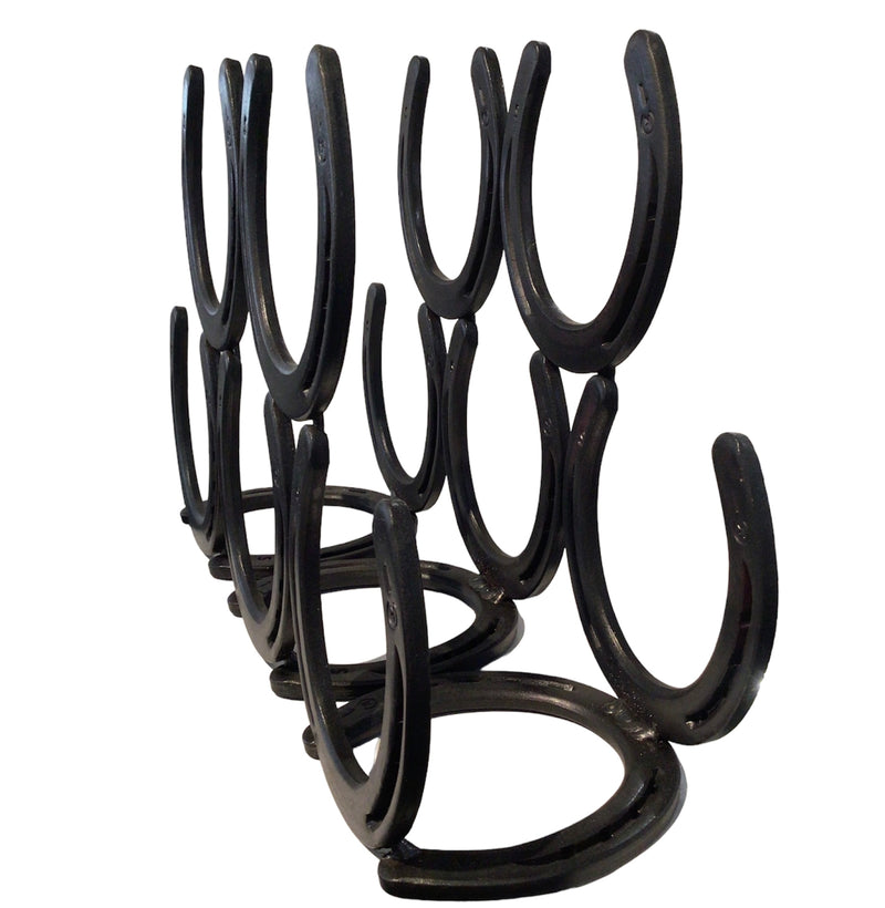 Superfecta Wine Rack - Saddle up your favorite bottles of wine with this horse-themed wine rack!