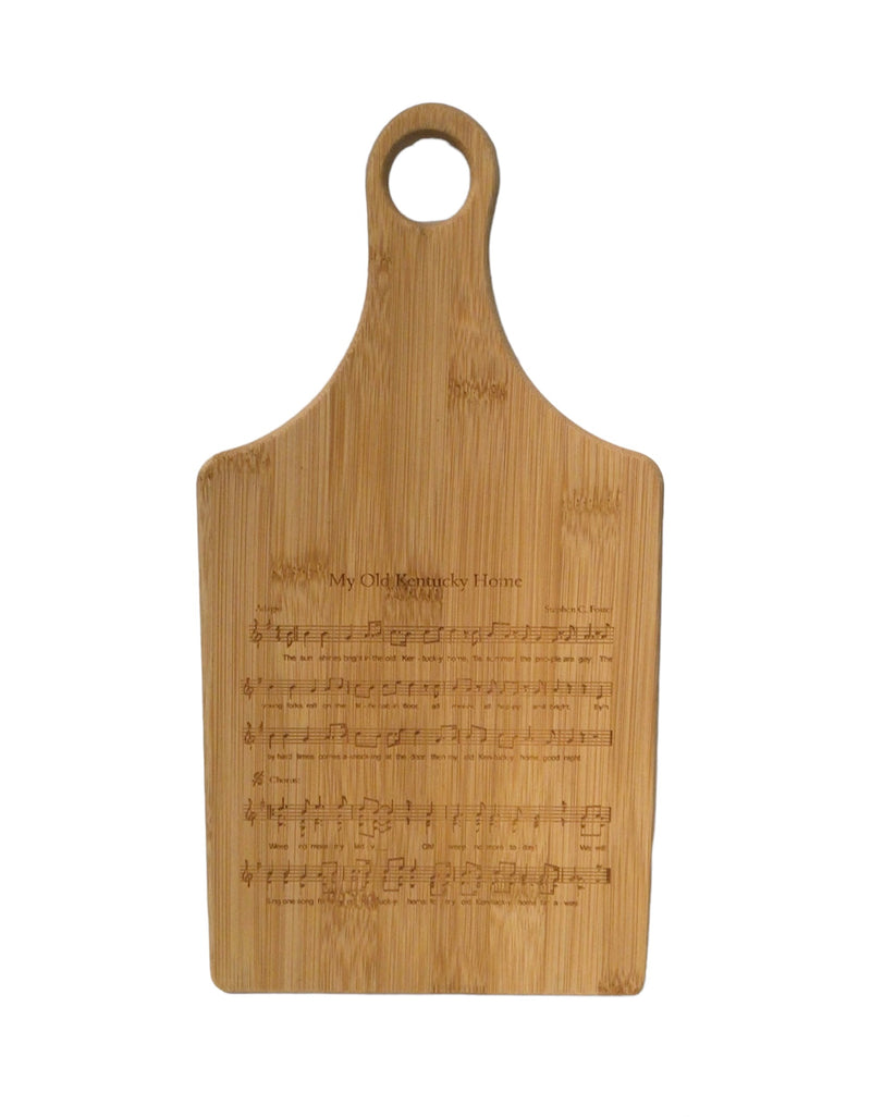 Kentucky Themed Bamboo Cutting Board - Slice, dice, and serve with a touch of Southern flair in style!